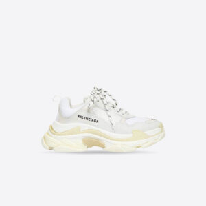 Bl Triple S Trainers In White For Men And Women Size From US 7 - US 11