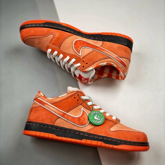 Concepts X Sb Dunk Low Orange Lobster Fd8776-800 Men And Women Size From US 5.5 To US 11