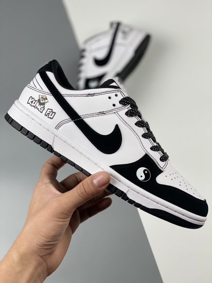 CUStom Shoes Dunk Low "panda" White Black Men And Women Size From US 5.5 To US 11