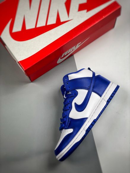 Dunk High ‘kentucky’ White/game Royal-total Orange Dd1399-102 Sneakers For Men And Women