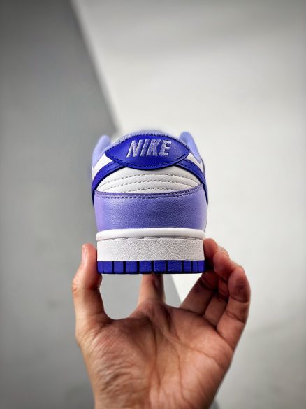 Dunk Low “blueberry” White/light Thistle/lapis Dz4456-100 Men And Women Size From US 5.5 To US 11