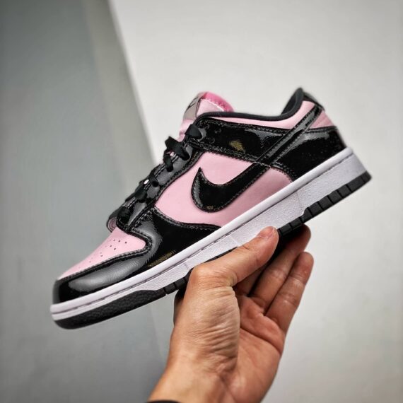 Dunk Low Ess Pink Black Dj9955-600 Men And Women Size From US 5.5 To US 11