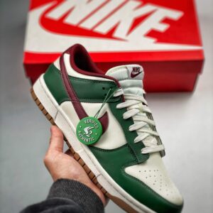 Dunk Low Gorge Green Team Red Fb7160-161 Sneakers For Men And Women