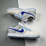 Dunk Low Gs Lvory Hyper Royal Fb1843-141 Men And Women Size From US 5.5 To US 11