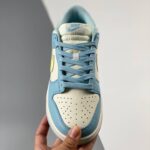 Dunk Low Ice Blue/barely Volt Dd1503-123 Men And Women Size From US 5.5 To US 11