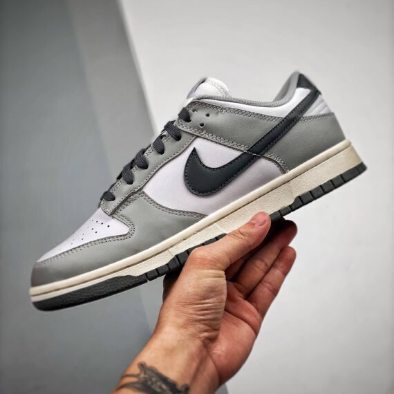 Dunk Low Light Smoke Grey Dd1503-117 Men And Women Size From US 5.5 To US 11