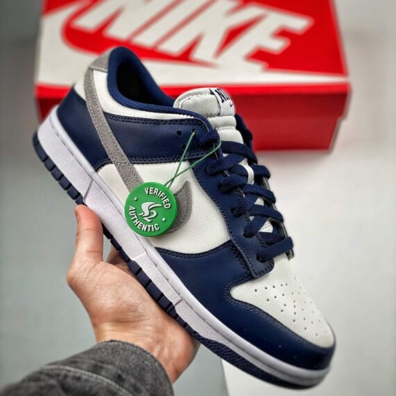 Dunk Low Midnight Navy Fd9749-400 Men And Women Size From US 5.5 To US 11