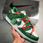 Dunk Low Off-white Pine Green - Ct0856-100 Women's Size 5.5 - 10.5 US