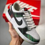 Dunk Low "plaid" Dv0827-100 Men And Women Size From US 5.5 To US 11