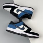 Dunk Low Summit White/indUStrial Blue-black Fd6923-100 Men And Women Size From US 5.5 To US 11