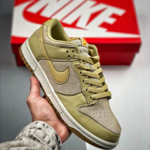 Dunk Low Tan Suede Dz4513-200 Men And Women Size From US 5.5 To US 11