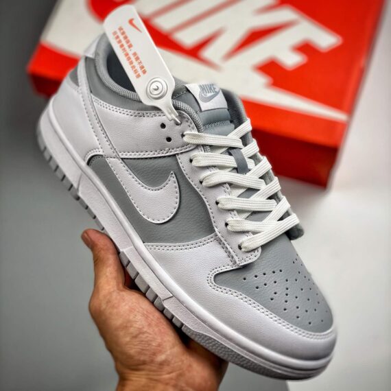 Dunk Low "wolf Grey/white" Dj6188-003 Sneakers For Men And Women