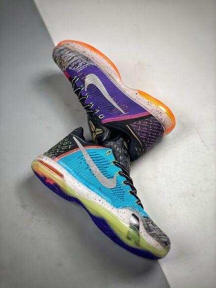 Kobe 10 Elite High What The 815810-900 Sneakers For Men And Women