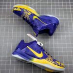 Kobe 5 Protro '5 Rings' Concord/midwest Gold Cd4991-400 Sneakers For Men And Women
