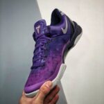 Kobe 8 System Playoffs Court Purple Platinum 555035-500 Sneakers For Men And Women