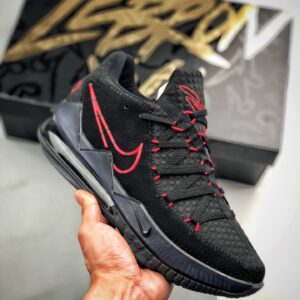 Lebron 17 Low 'bred' Cd5007-001 Sneakers For Men And Women