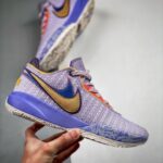 Lebron 20 "violet Frost" Dj5423-500 Sneakers For Men And Women