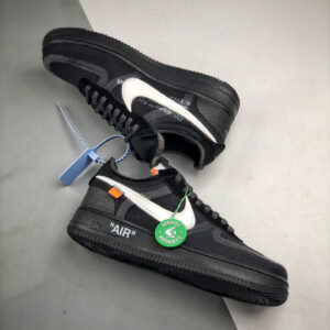 Off-white X Air Force 1 Low Black 2.0 Ao4606-001 Women's Size 5.5 - 10.5 US