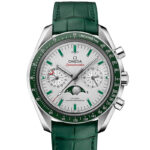 Omega Moonphaseco Axial Master Chronometer Moonphase Green Chronograph 44.25 Mm