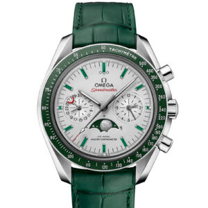 Omega Moonphaseco Axial Master Chronometer Moonphase Green Chronograph 44.25 Mm