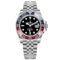 Rolex Gmt-master Ii Blue And Red Pepsi Bezel Jubilee Bracelet Automatic Black Dial Mens Watch 126710blro