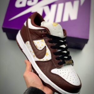 Sb Dunk Low Supreme Stars Barkroot Brown (2021) Shoes Dh3228-103 Women's Size 5.5 - 10.5 US