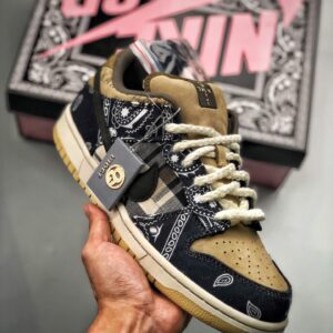 Sb Dunk Low X Travis Scott Jackboys Ct5053-001 Men And Women Size From US 5.5 To US 11